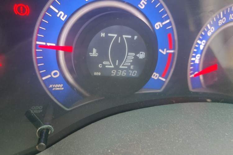 Used BYD G3 2012 1.5L Manual Luxury Edition Odometer Close Up