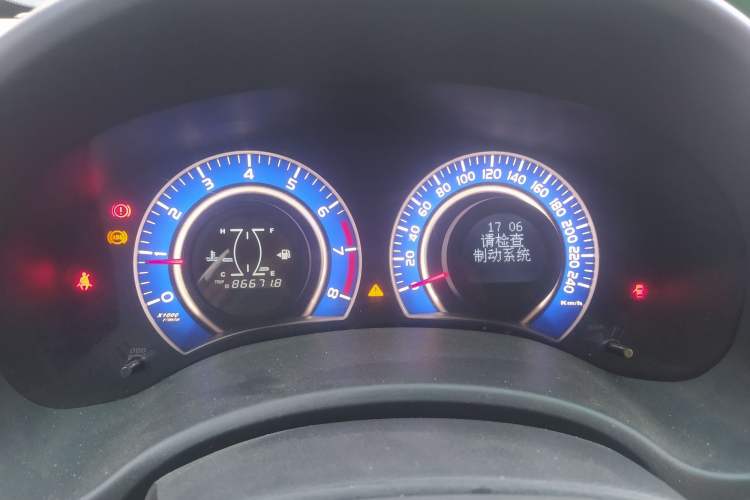 Used BYD G3 2012 1.5L Manual Luxury Edition Odometer Close Up