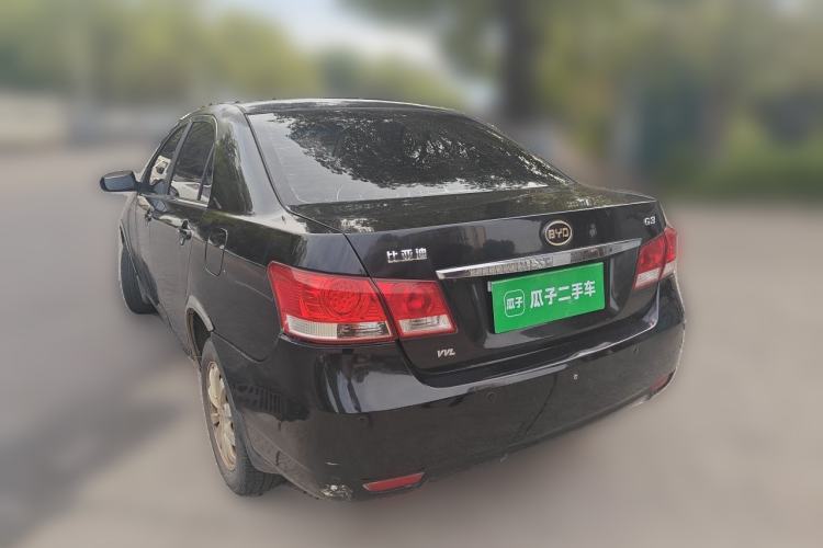 Used BYD G3 2012 1.5L Manual Luxury Edition Rear Left 45 Deg