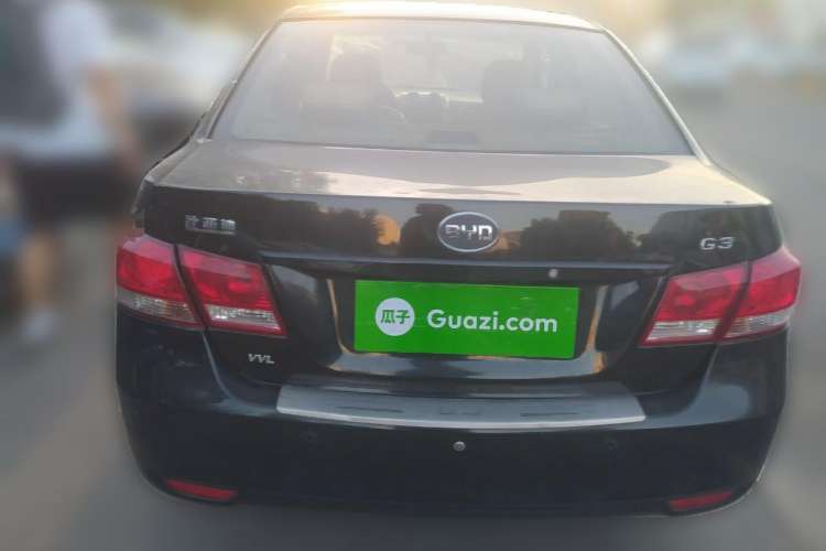 Used BYD G3 2012 1.5L Manual Luxury Edition Rear