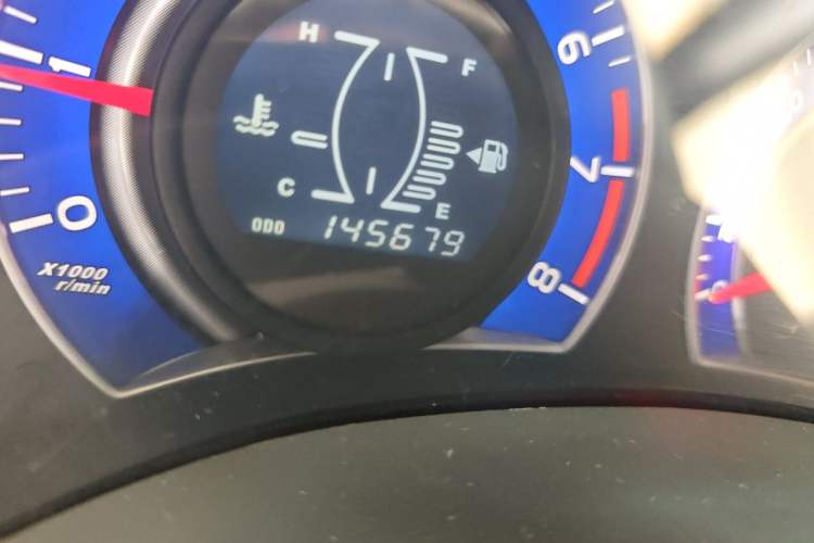 Used BYD G3 2012 1.5L Manual Luxury Edition Odometer Close Up
