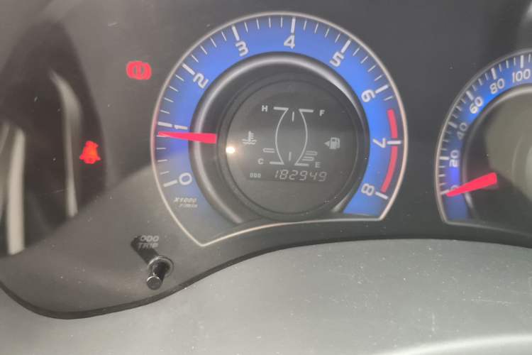 Used BYD G3 2012 1.5L Manual Luxury Edition Odometer Close Up