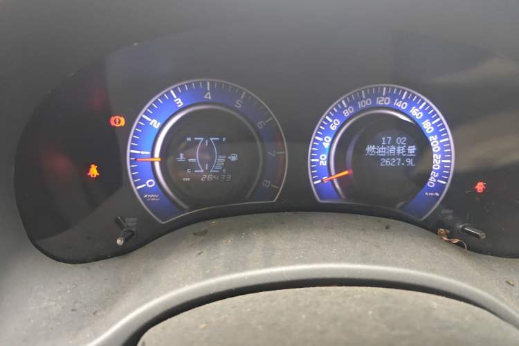 Used BYD G3 2012 1.5L Manual Luxury Edition Odometer Close Up