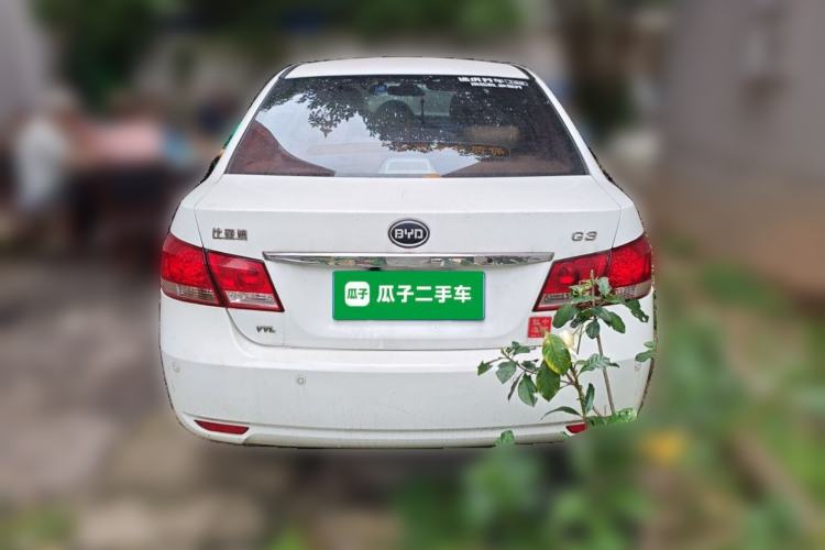 Used BYD G3 2012 1.5L Manual Luxury Edition Rear