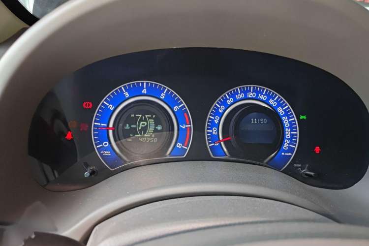 Used BYD G3R 2011 1.8L CVT Shangya Model Instrument Cluster