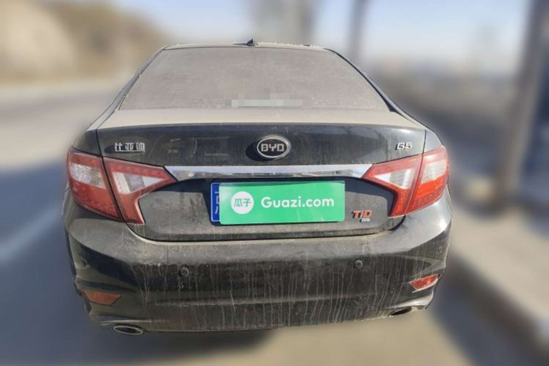 Used BYD G5 2014 1.5TID Automatic Prestige Model Rear