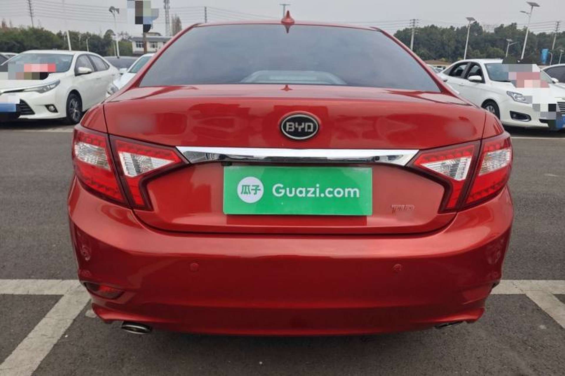 Used BYD G5 2014 1.5TID Automatic Flagship Model Rear