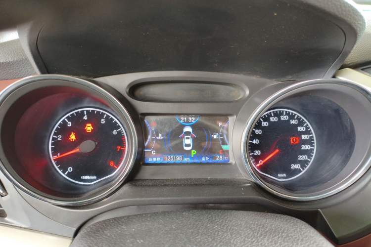 Used BYD G5 2014 1.5TID Automatic Prestige Model Instrument Cluster