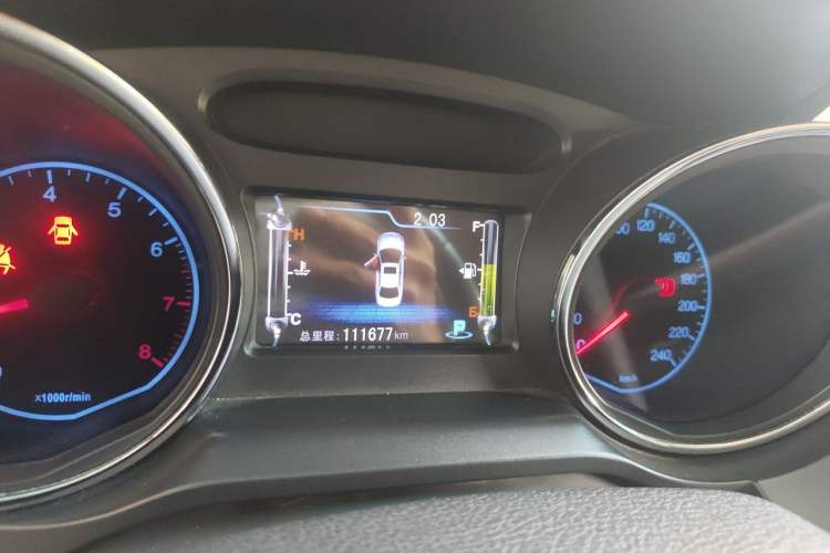 Used BYD G5 2014 1.5TID Automatic Luxury Version Instrument Cluster