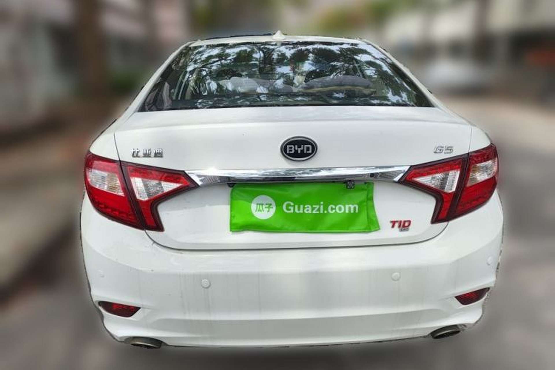 Used BYD G5 2014 1.5TID Automatic Prestige Model Rear