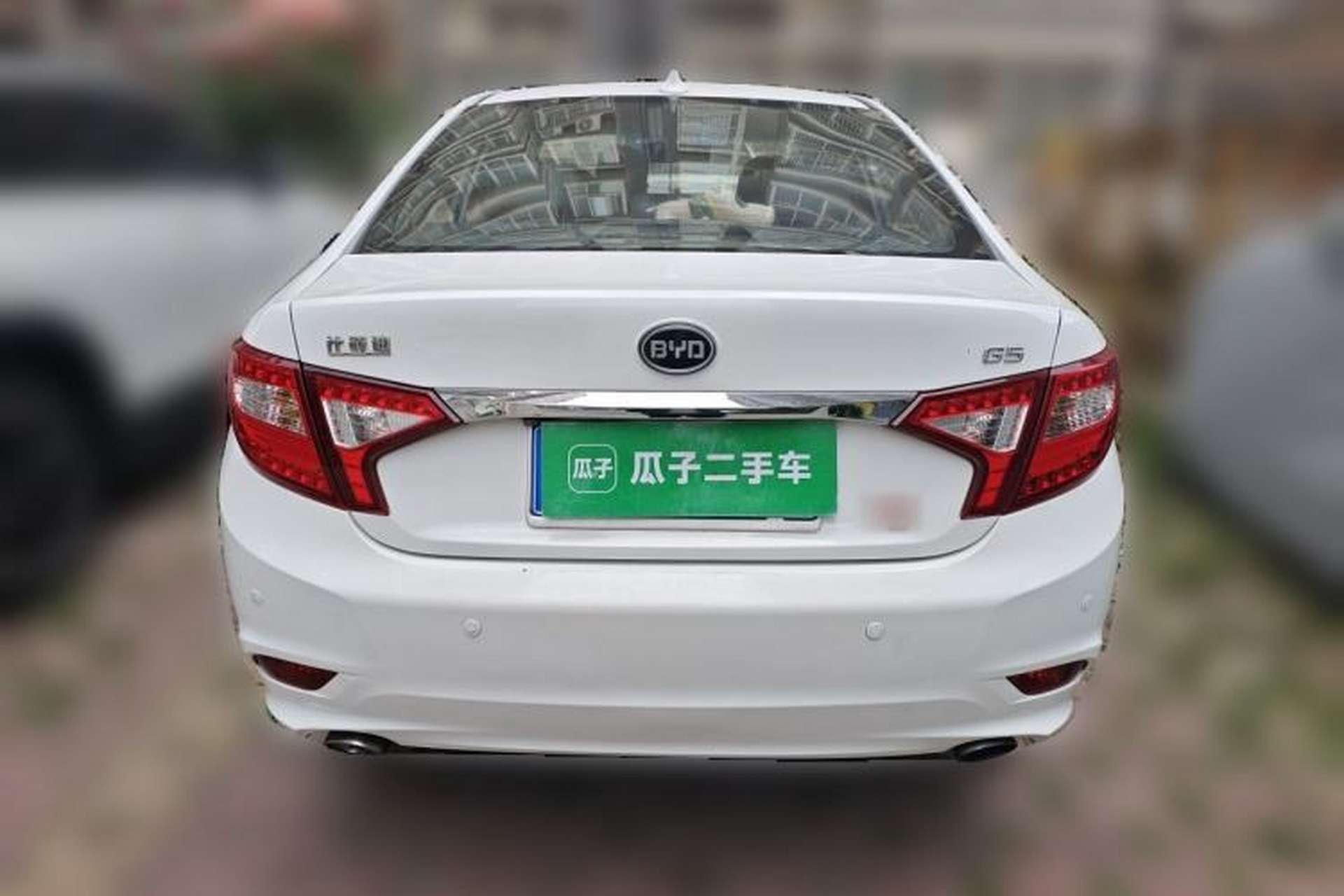 Used BYD G5 2014 1.5TID Automatic Flagship Model Rear