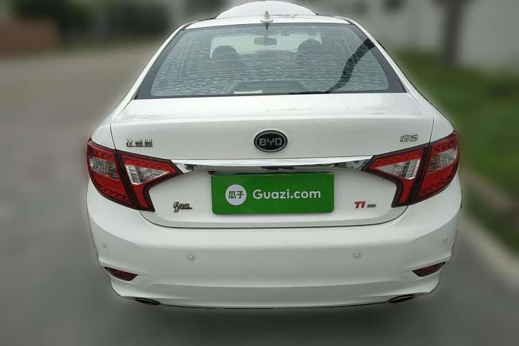 Used BYD G5 2014 1.5TI Manual Luxury Edition Rear
