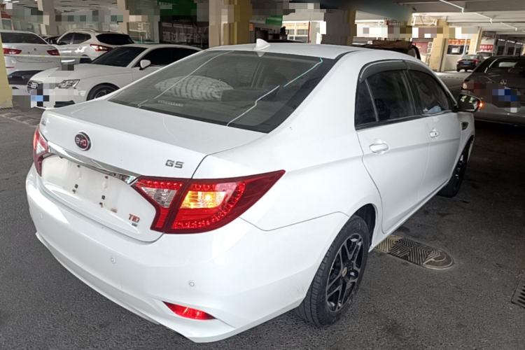 Used BYD G5 2014 1.5TID Automatic Prestige Model Rear Right 45 Deg