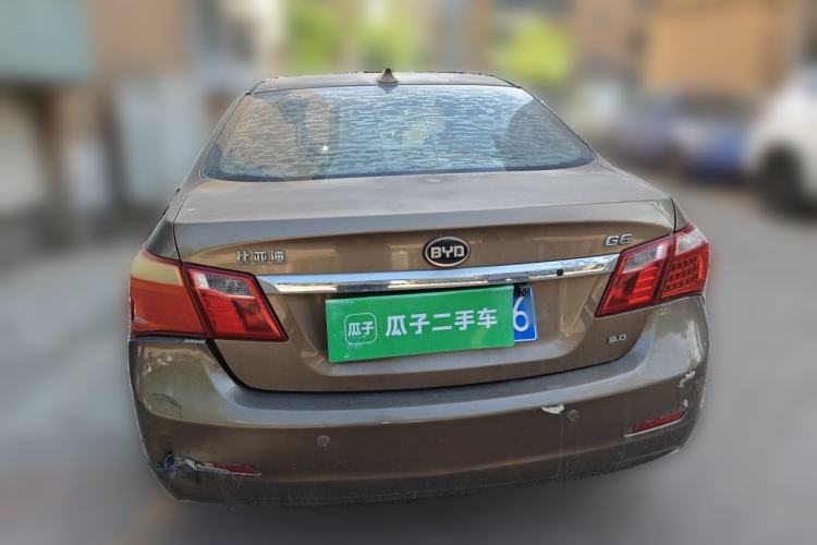 Used BYD G6 2011 1.5T Manual Luxury Edition Rear