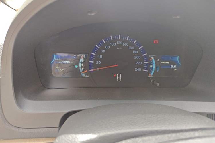 Used BYD G6 2012 1.5TI Manual Luxury Edition Odometer Close Up