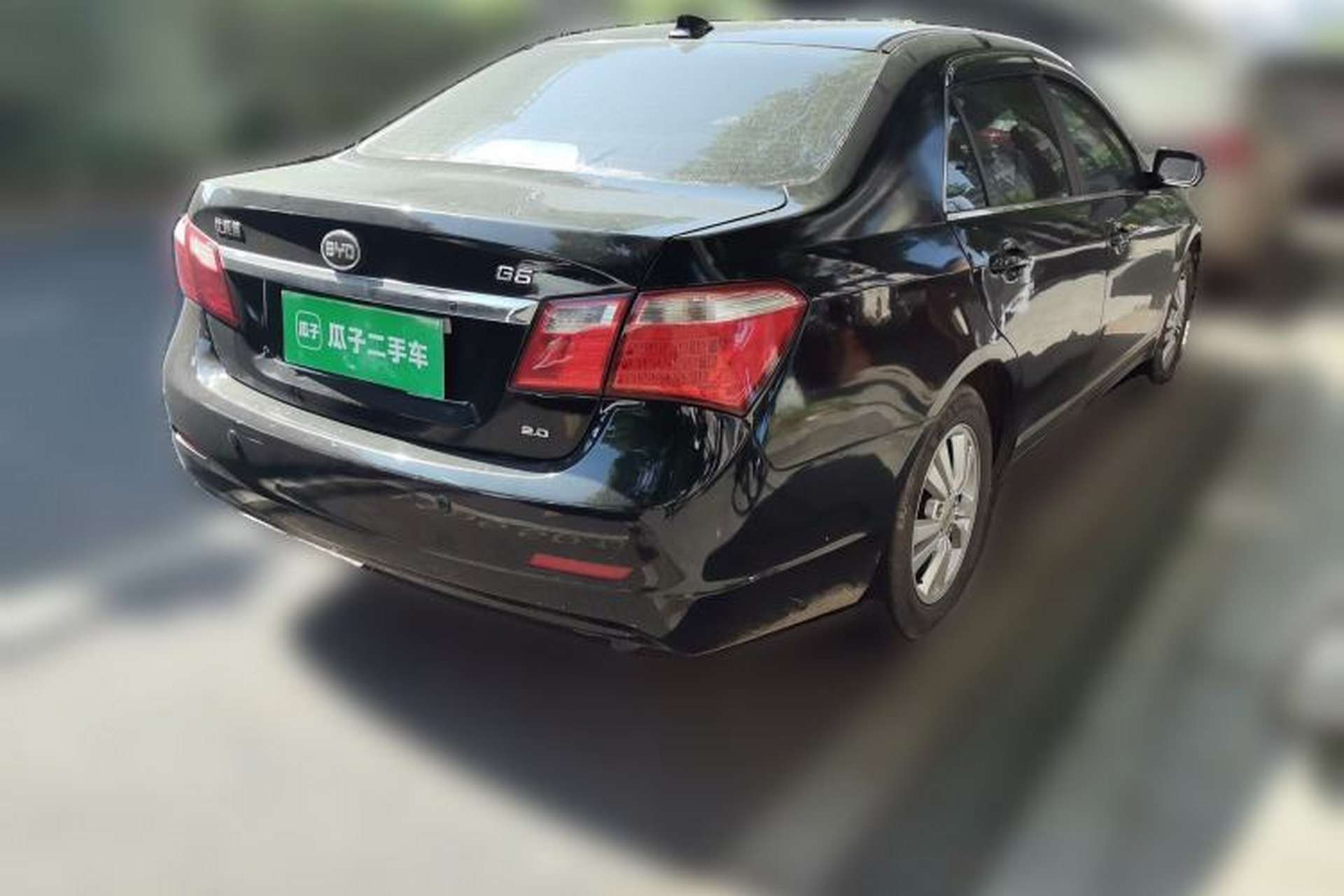 Used BYD G6 2012 2.0L Manual Luxury Version Rear Right 45 Deg