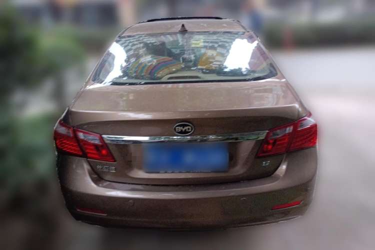 Used BYD G6 2012 1.5TID Automatic Prestige Edition Rear