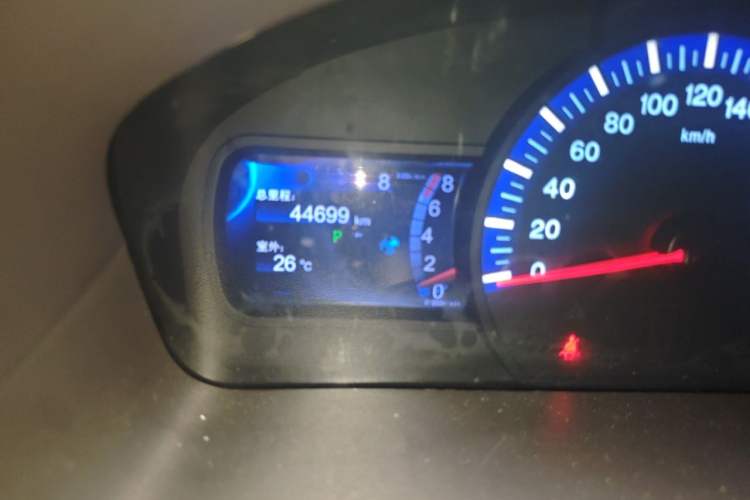 Used BYD G6 2012 1.5T Automatic Prestige Edition Odometer Close Up
