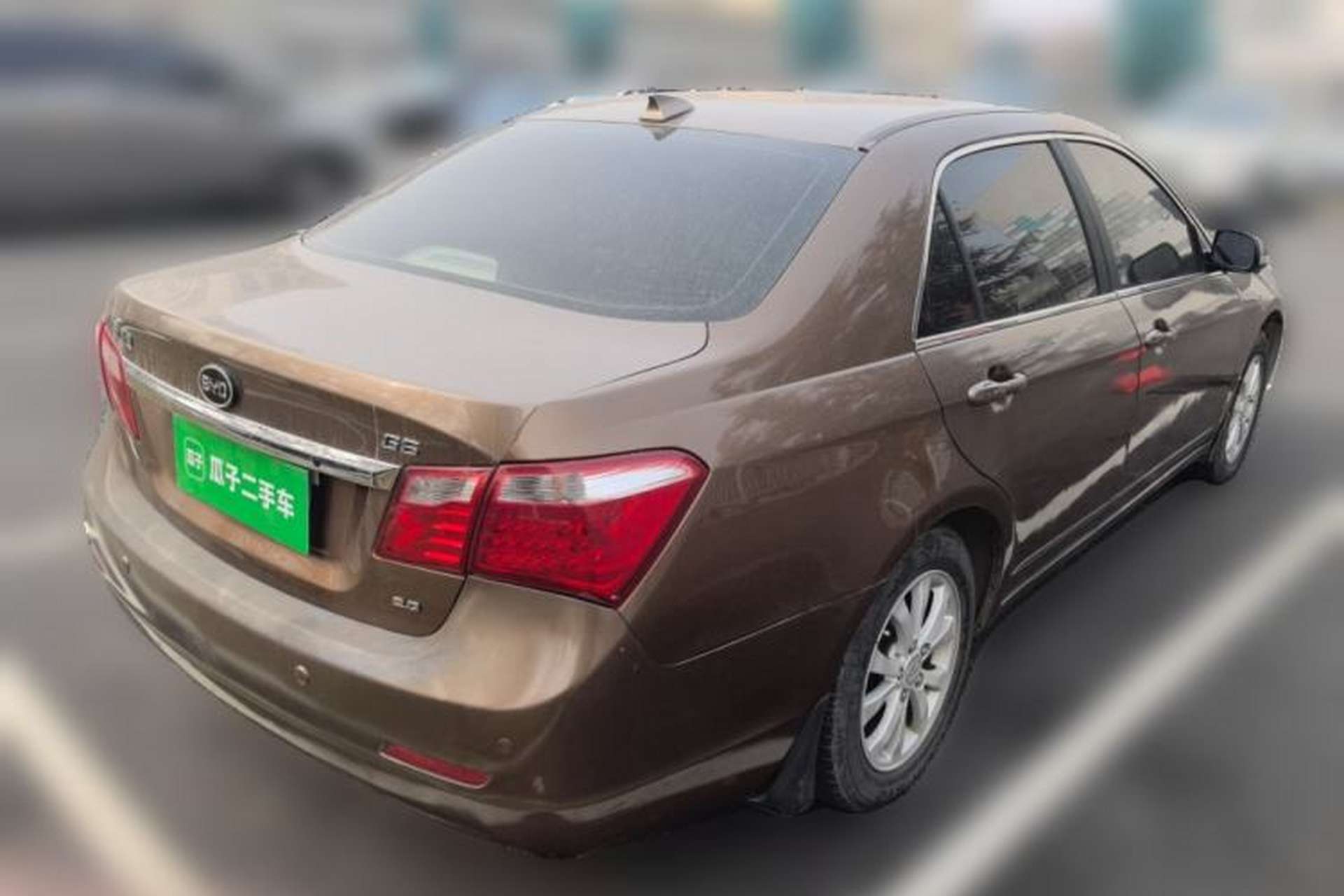 Used BYD G6 2012 2.0L Manual Luxury Version Rear Right 45 Deg