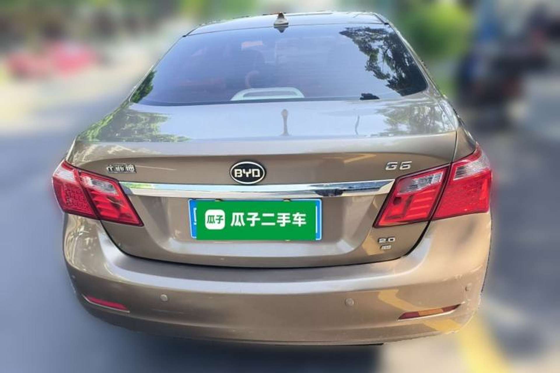 Used BYD G6 2013 2.0L Manual Luxury Version Rear