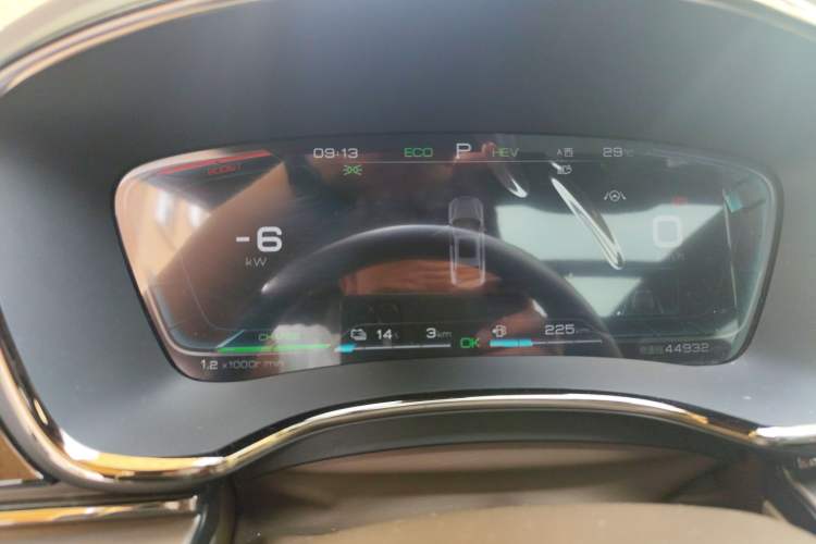 Used BYD Han 2020 DM Four-Wheel Drive Performance Edition Luxury Model Instrument Cluster