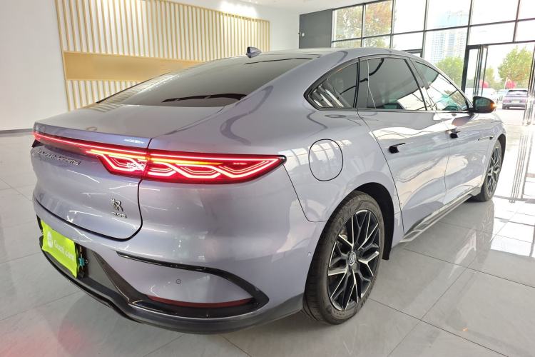 Used BYD Han 2024 EV Glory Edition 610 km All-Wheel Drive "Tian Shen Zhi Jia" Intelligent Driving Model Rear Right 45 Deg