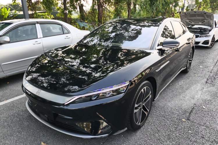 Used BYD Han 2020 EV Long-Range Deluxe Model Guazi used car, China used car export, Used car for sale, Used cars, Cheapest cars for sale