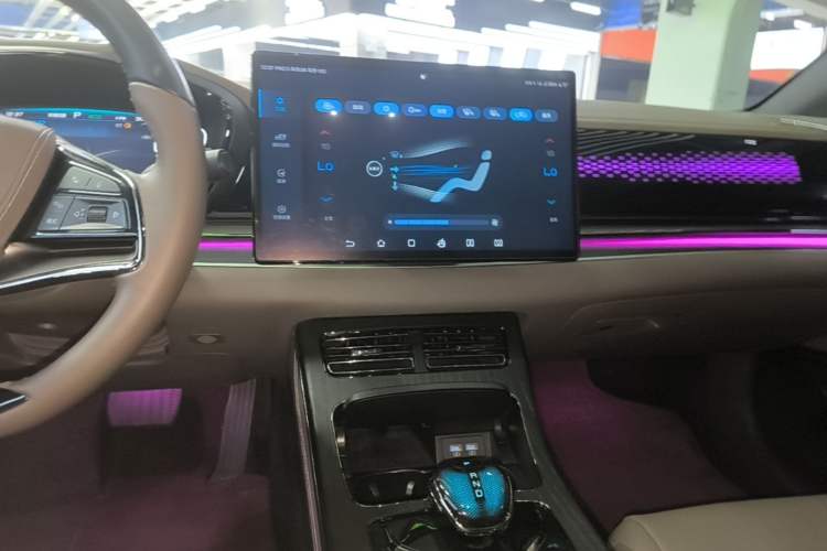 Used BYD Han 2020 EV Four-Wheel Drive High-Performance Flagship Model Audio And AC Panel