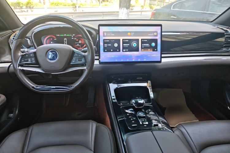 Used BYD Han 2020 EV Long-Range Luxury Model Center Console