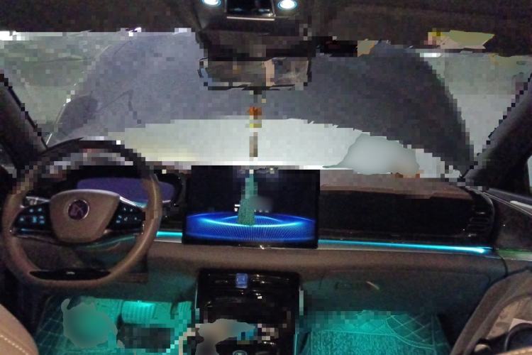 Used BYD Han 2020 EV Long-Range Luxury Model Center Console