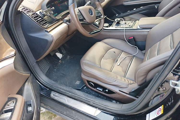 Used BYD Han 2020 EV Long-Range Luxury Model Driver Seat