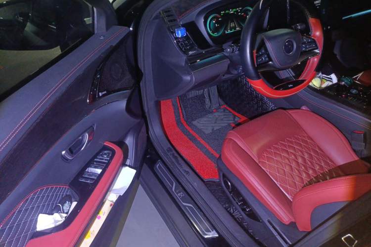 Used BYD Han 2020 EV Four-Wheel Drive High-Performance Flagship Model Driver Seat
