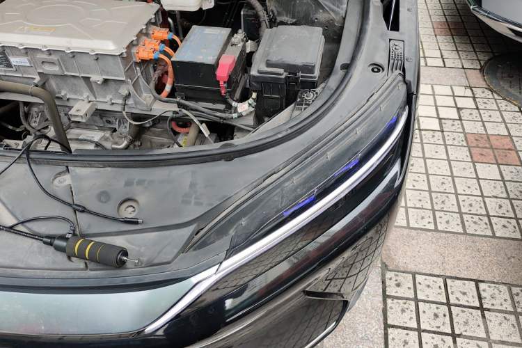 Used BYD Han 2020 EV Long-Range Luxury Model Engine Bay Left