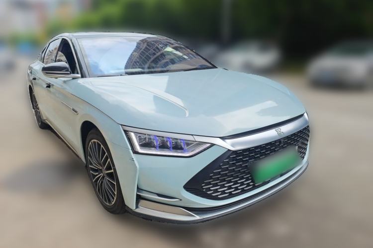 Used BYD Han 2020 DM Four-Wheel Drive Performance Edition Prestige Model Front Right 45 Deg