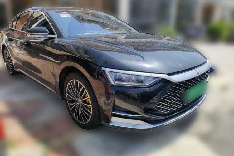 Used BYD Han 2020 DM Four-Wheel Drive Performance Edition Prestige Model Front Right 45 Deg