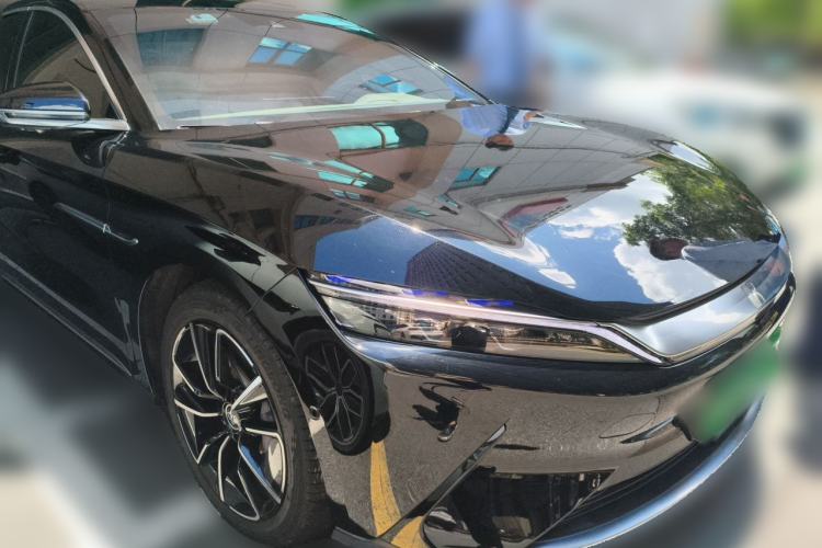 Used BYD Han 2020 EV Four-Wheel Drive High-Performance Flagship Model Front Right 45 Deg