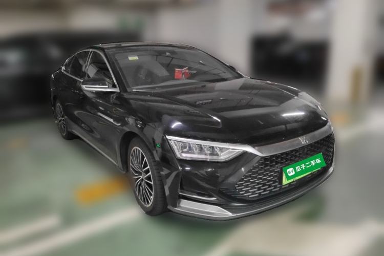 Used BYD Han 2020 DM Four-Wheel Drive Performance Edition Prestige Model Front Right 45 Deg