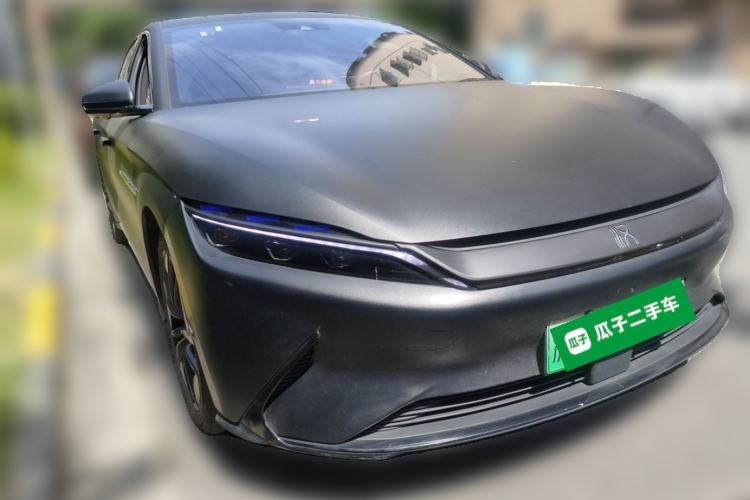 Used BYD Han 2020 EV Four-Wheel Drive High-Performance Flagship Model Front Right 45 Deg