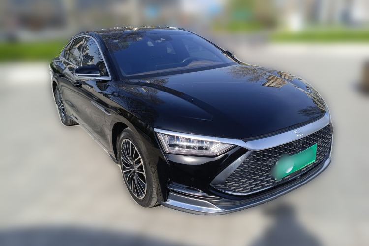 Used BYD Han 2020 DM Four-Wheel Drive Performance Edition Prestige Model Front Right 45 Deg