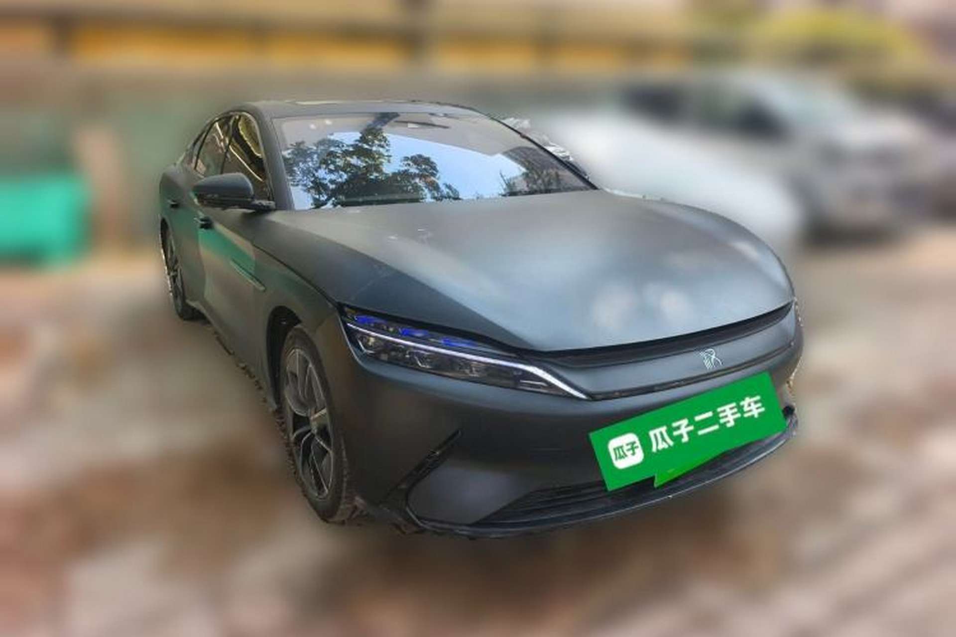 Used BYD Han 2020 EV Four-Wheel Drive High-Performance Flagship Model Front Right 45 Deg