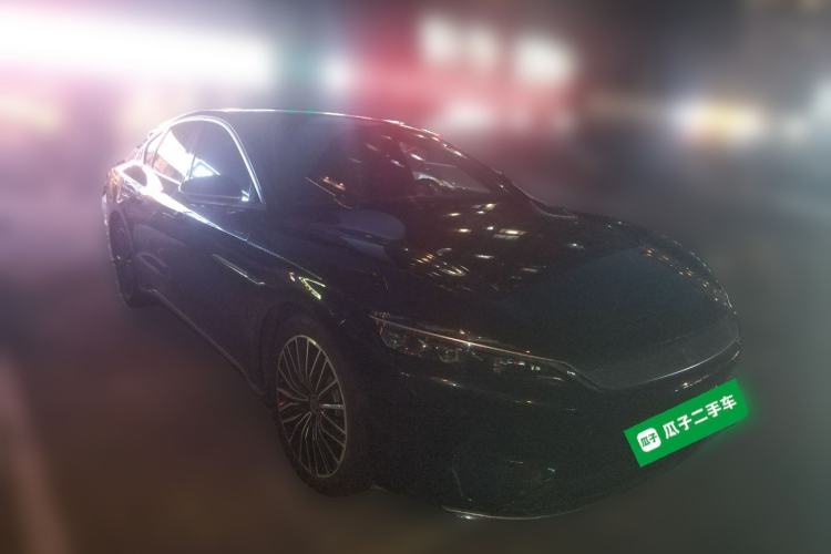 Used BYD Han 2020 EV Long-Range Luxury Model Front Right 45 Deg