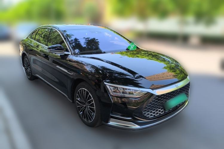 Used BYD Han 2020 DM Four-Wheel Drive Performance Edition Prestige Model Front Right 45 Deg