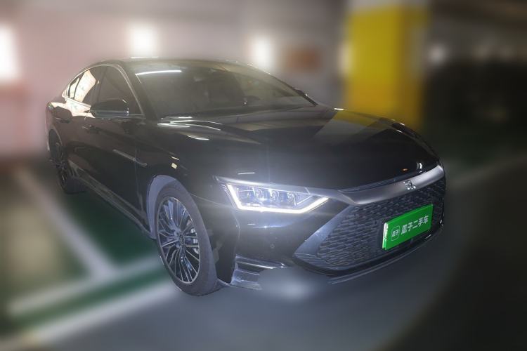 Used BYD Han 2020 DM Four-Wheel Drive Performance Edition Luxury Model Front Right 45 Deg