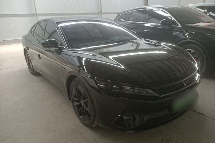 Used BYD Han 2020 EV Four-Wheel Drive High-Performance Flagship Model Front Right 45 Deg
