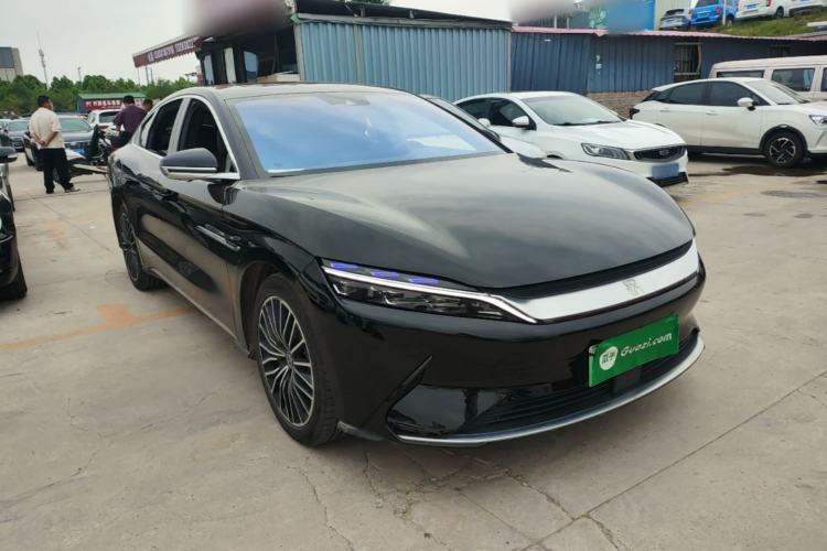 Used BYD Han 2020 EV Long-Range Luxury Model Front Right 45 Deg