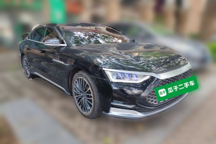 Used BYD Han 2020 DM Four-Wheel Drive Performance Edition Prestige Model Front Right 45 Deg