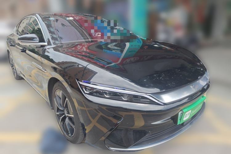 Used BYD Han 2020 EV Four-Wheel Drive High-Performance Flagship Model Front Right 45 Deg