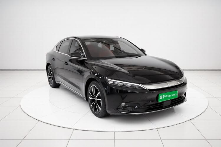 Used BYD Han 2020 EV Four-Wheel Drive High-Performance Flagship Model Front Right 45 Deg