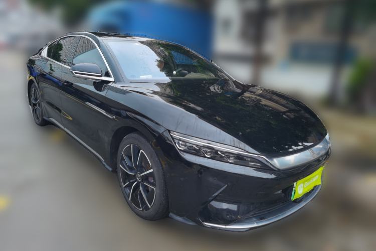 Used BYD Han 2020 EV Four-Wheel Drive High-Performance Flagship Model Front Right 45 Deg