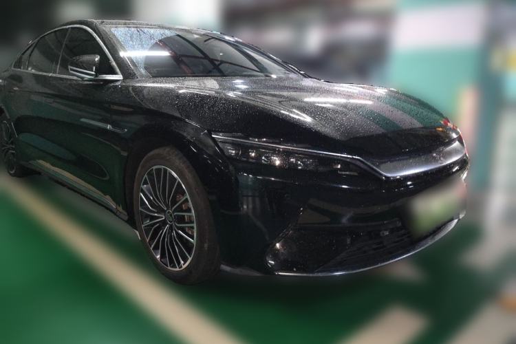 Used BYD Han 2020 EV Long-Range Luxury Model Front Right 45 Deg